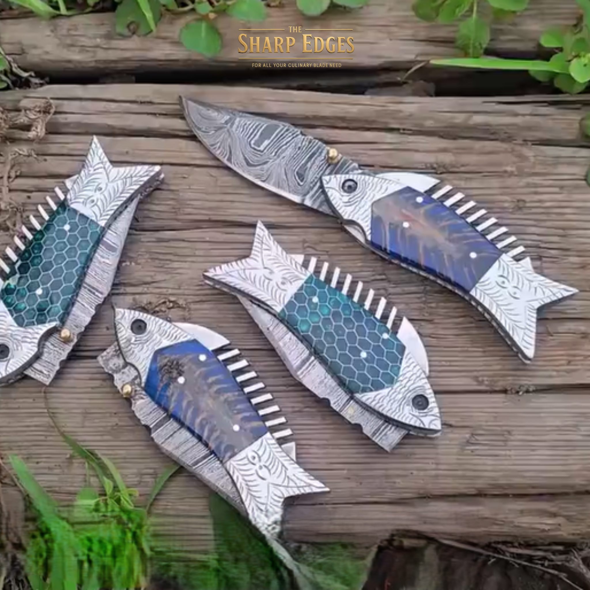 Handmade Damascus Steel Pocket Knife, Fishing Folding Knife, Camping Knife, Halloween Gift, Groomsmen Gift for Him, Personalized Gift