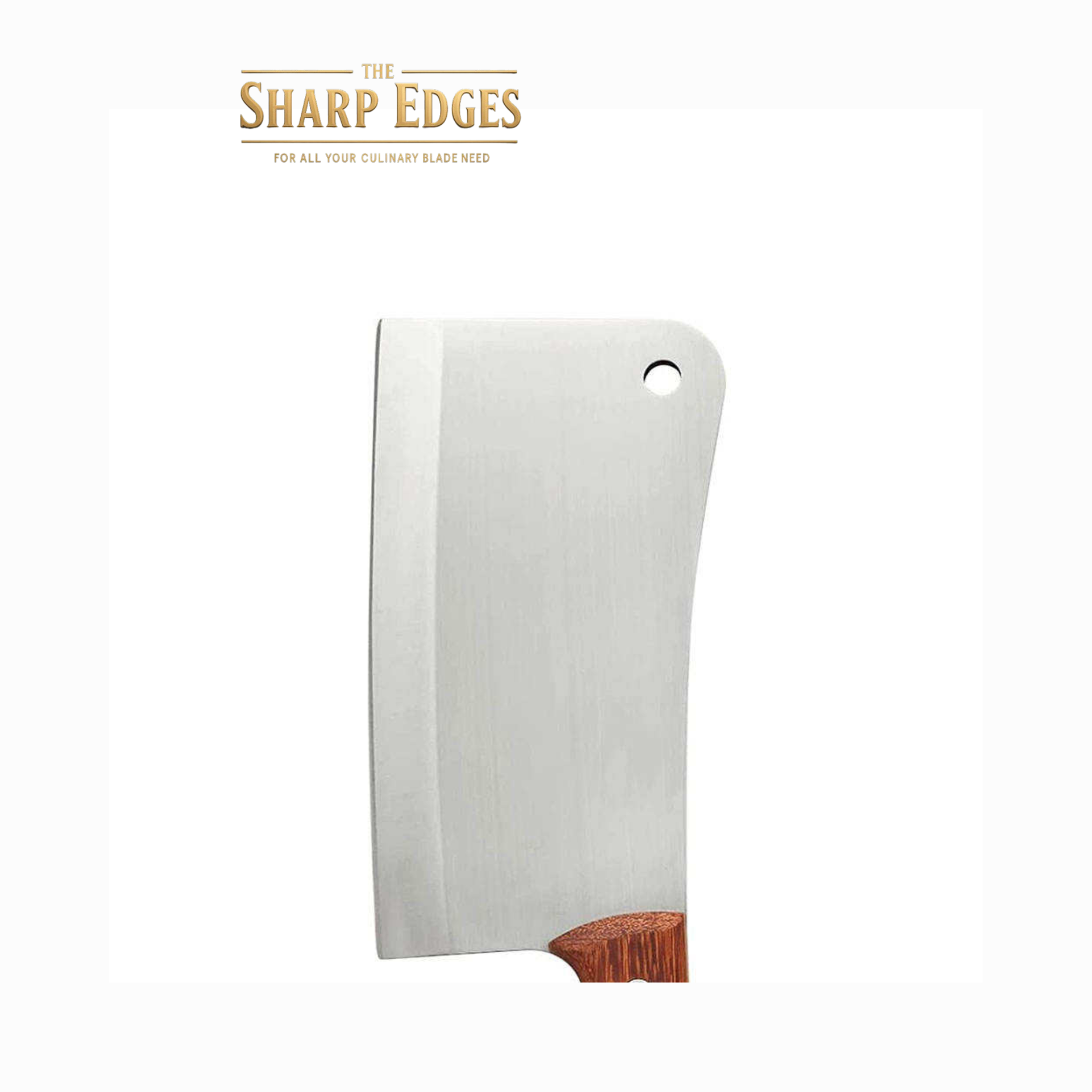 Butcher Cleaver Knife Fixed Sharp Blade Cleaver Knife With Wooden Handle-Ultra Sharp Kitchen Knife for Home and Restaurant
