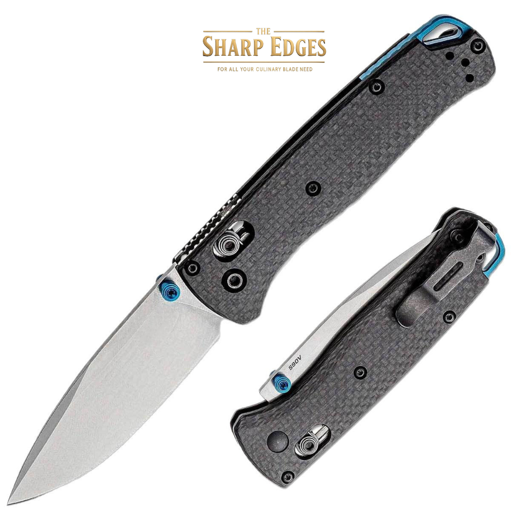 Premium D2 Steel Folding Knife – Carbon Fiber Handle, Razor Sharp EDC Pocket Knife,Thumb Stud Open Pocket Knife with Reversible PocketClip