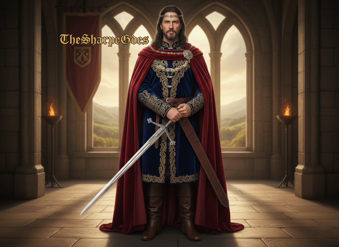 Scottish Claymore Sword, Handmade Medieval Viking Sharp Edge Best Gift for Men, Birthday Gift