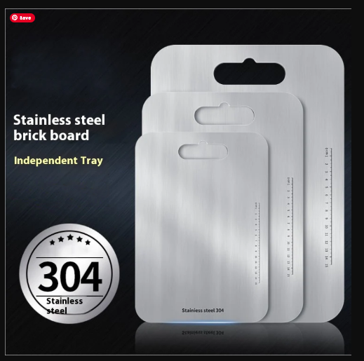 Household Stainless Steel Cutting Board Cut Vegetables